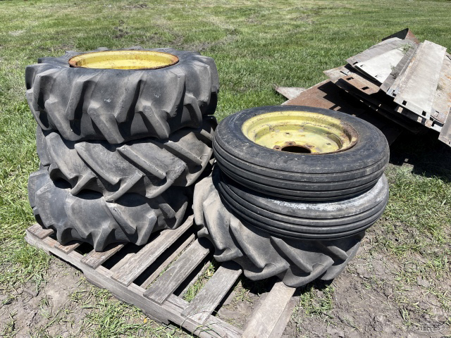 (4) 9.5-16 grip tires
